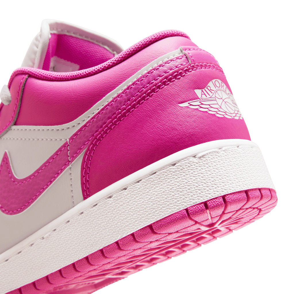 Big Kids' Air Jordan 1 Low "Fire Pink"