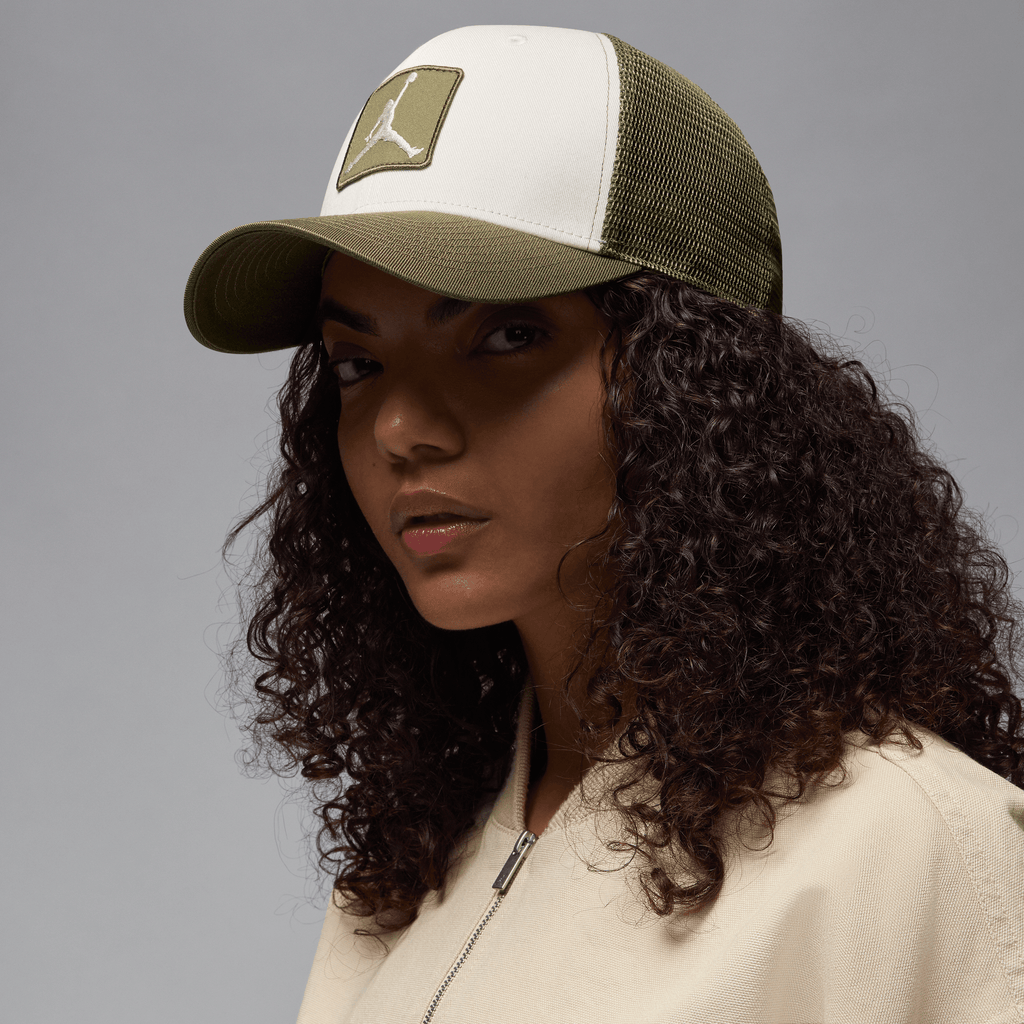 Jordan Rise Structured Hat "Medium Olive" (Unisex)