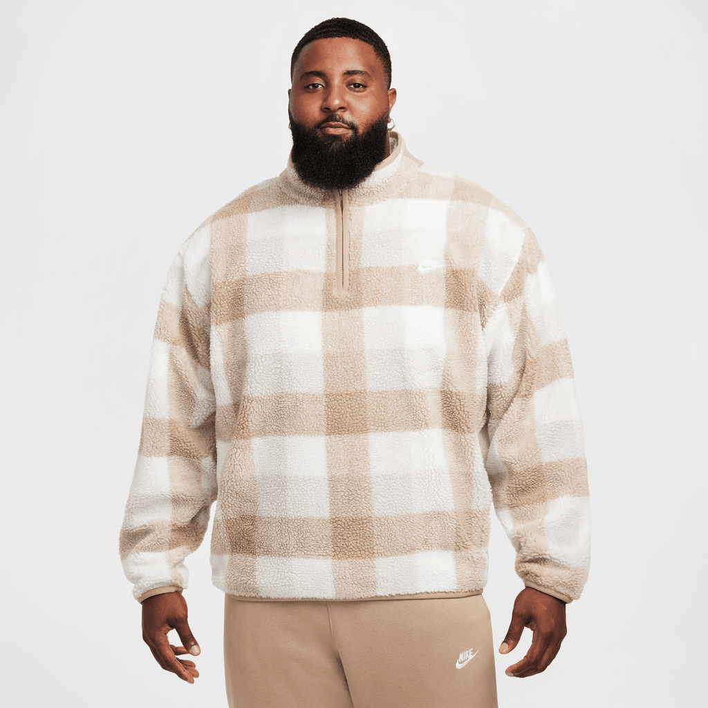 Men's Nike Club Winterized Half-Zip Jacket "Khaki"