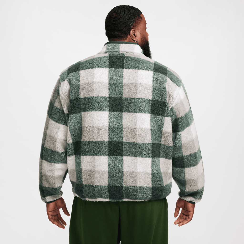 Men's Nike Club Winterized Half-Zip Jacket "Jade Green"