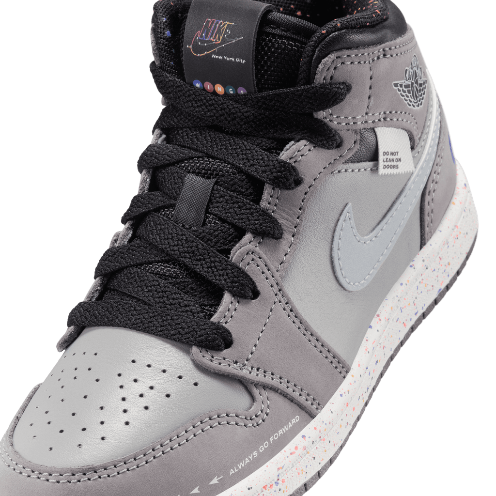 Little Kids' Jordan 1 Mid Wings "NYC Subway"