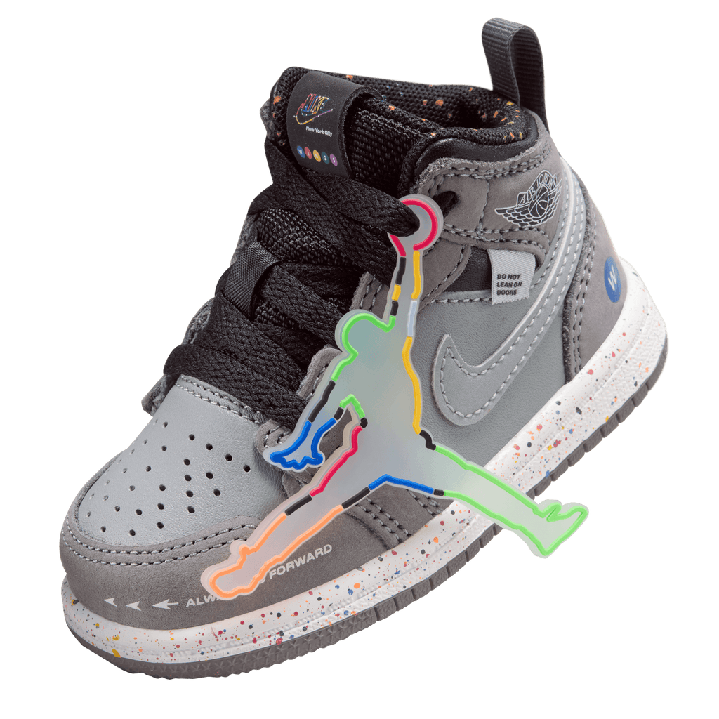 Baby/Toddler Jordan 1 Mid Wings "NYC Subway"