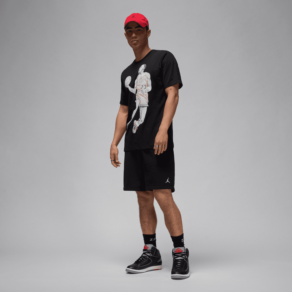 Men's Jordan Short Sleeve T-Shirt "Black Sail"