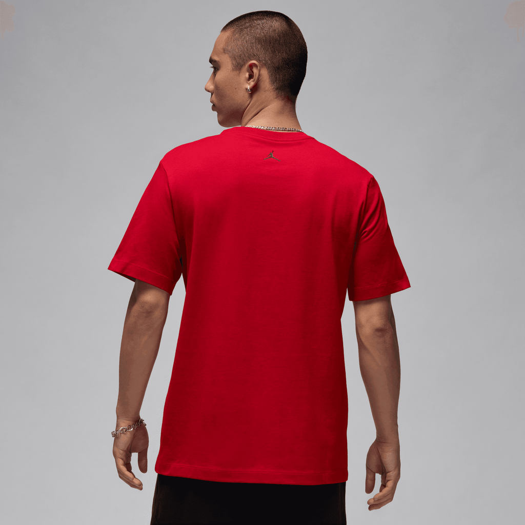 Men's Jordan Short Sleeve T-Shirt "Gym Red Black"