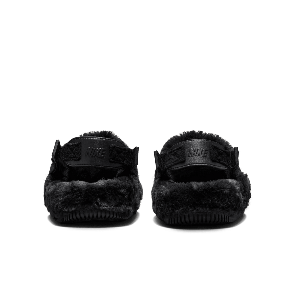 Women's Nike Calm Mule SE NA "Black Fur"