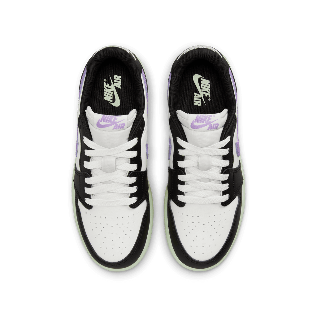 Big Kids' Air Jordan 1 Retro Low OG "Black Raspberry"