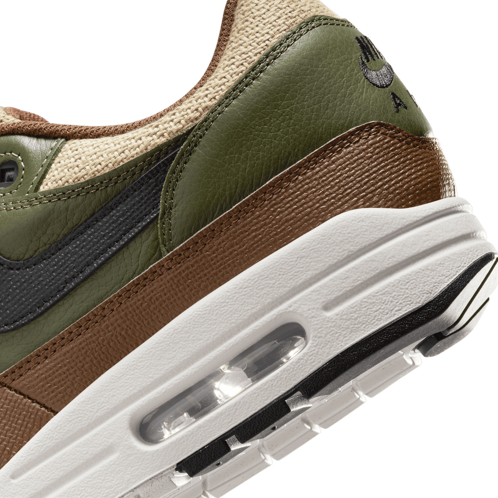 Men's Nike Air Max 1 Essential Premium "Neutral Olive Cacao Wow"