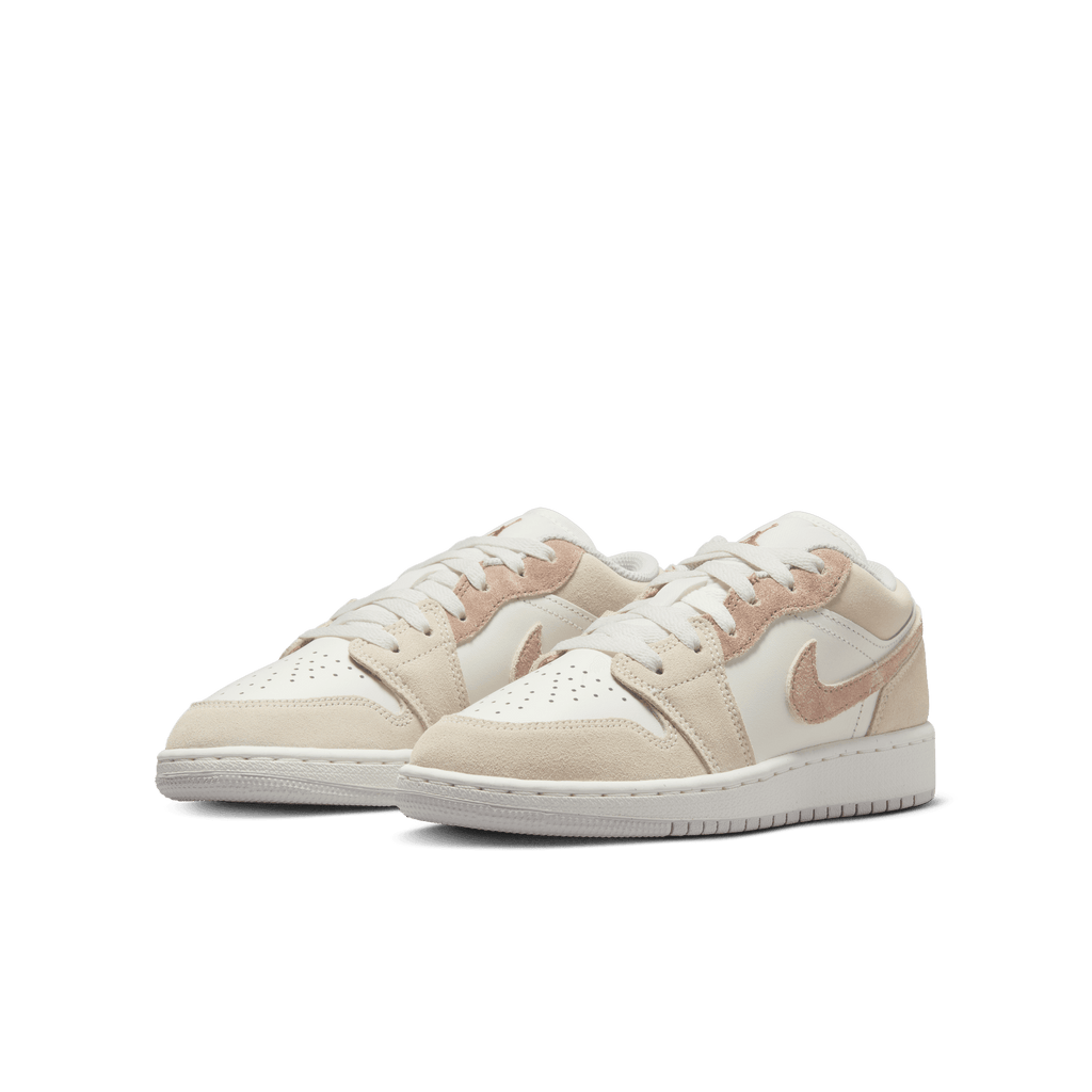 Big Kids' Air Jordan 1 Low SE "Light Brown"