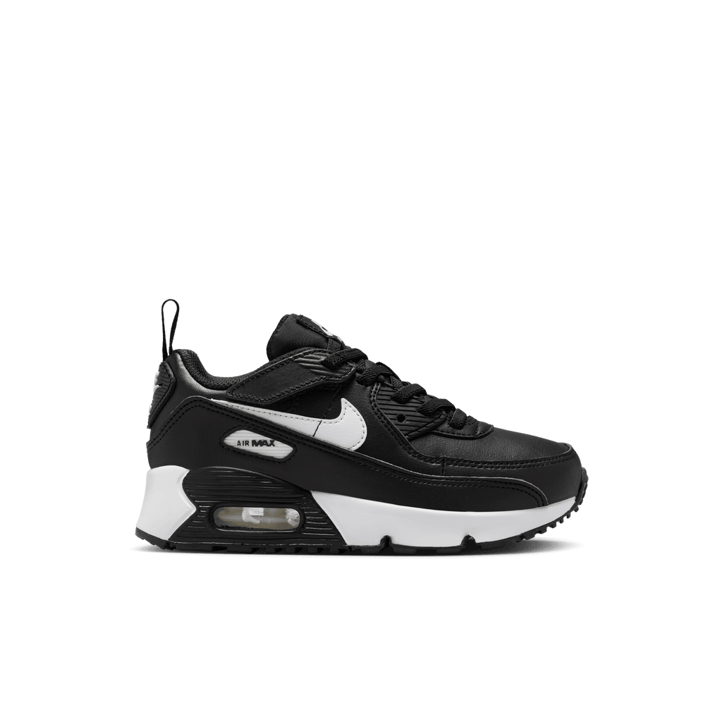 Little Kids' Nike Air Max 90 "Black White"