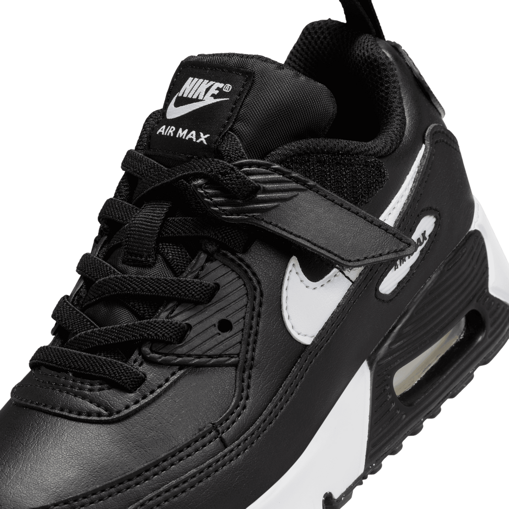 Little Kids' Nike Air Max 90 "Black White"