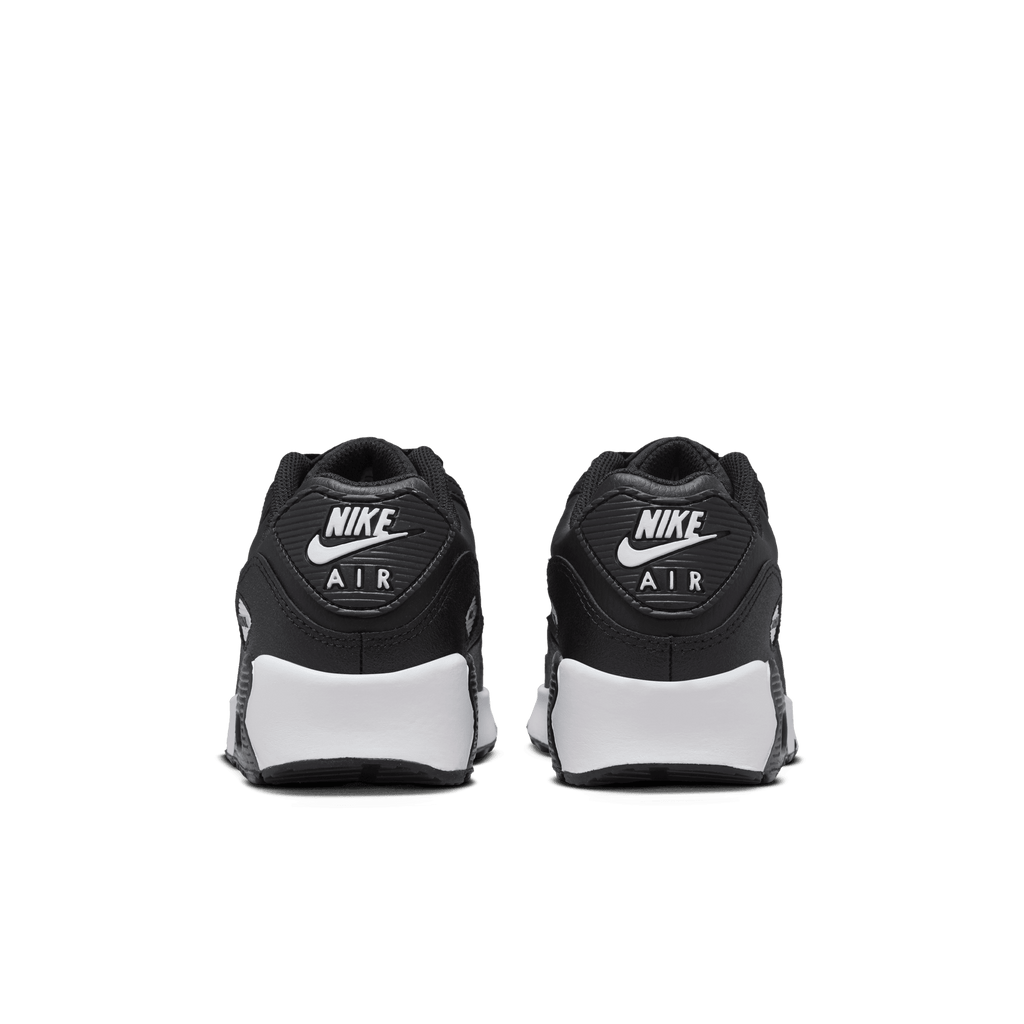 Big Kids' Nike Air Max 90 "Black White"