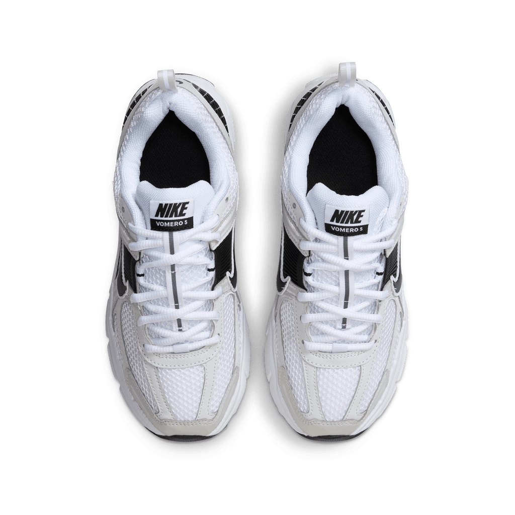 Big Kids' Nike Vomero 5 "White Black"