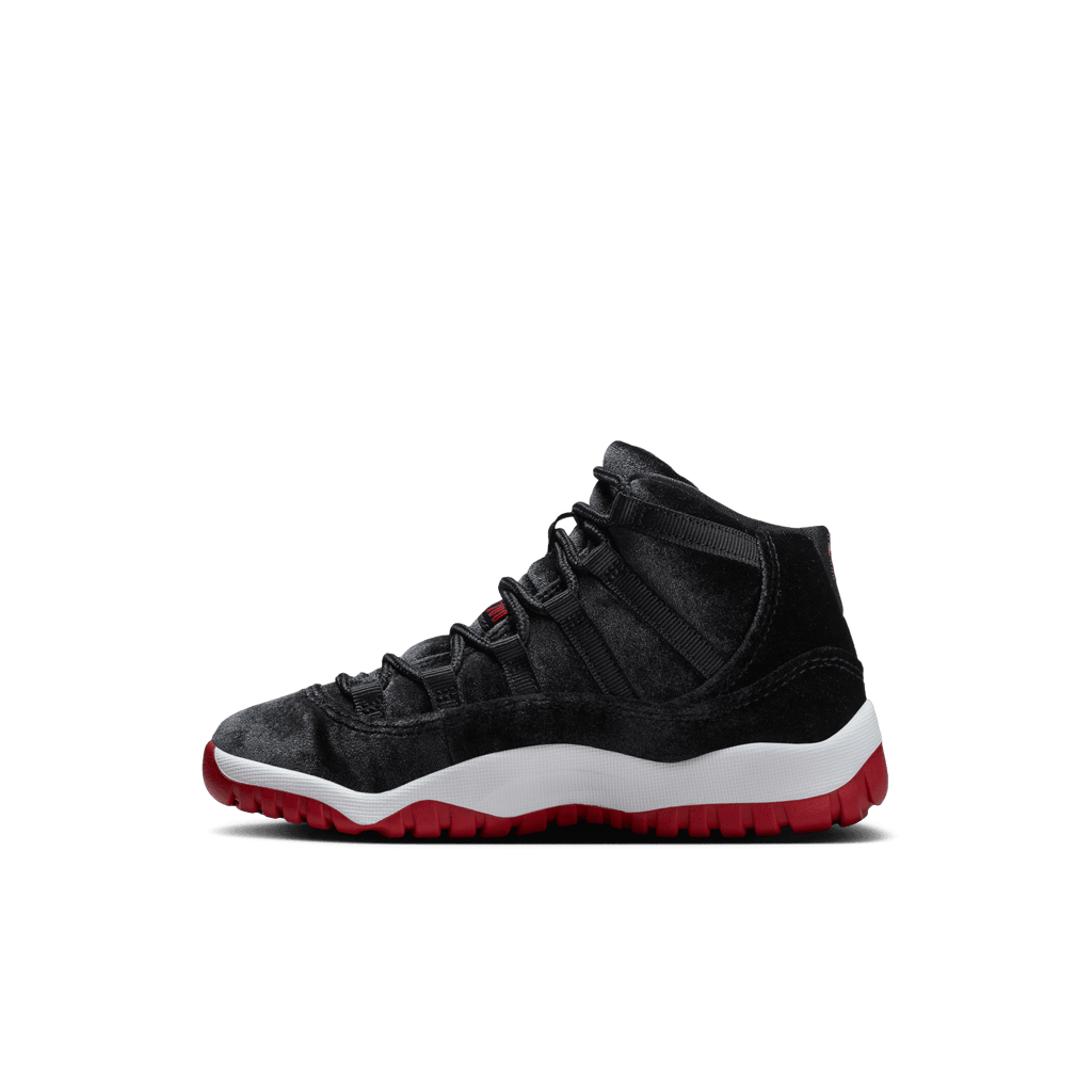 Little Kids' Jordan 11 Retro "Bred Velvet"