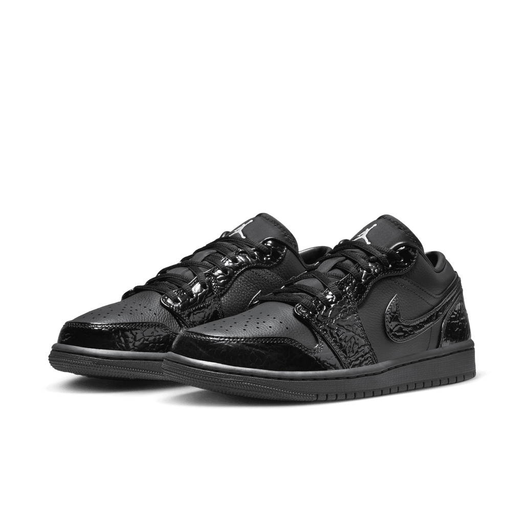 Women's Air Jordan 1 Low SE "Black Croc"