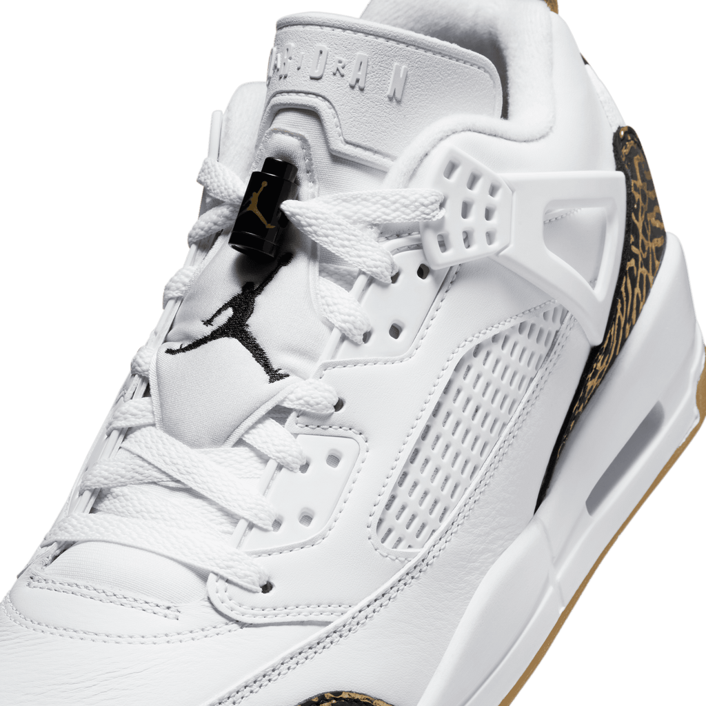 Men's Jordan Spizike Low "White Black Metallic Gold"