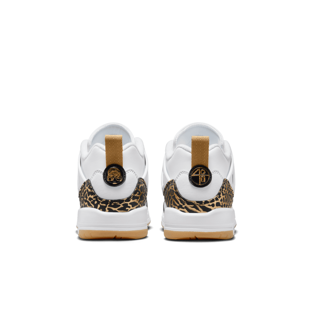 Big Kids' Jordan Spizike Low "Metallic Gold"