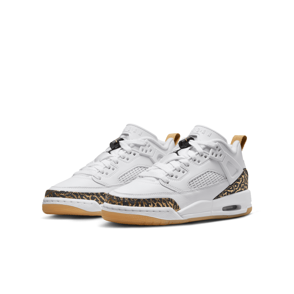 Big Kids' Jordan Spizike Low "Metallic Gold"