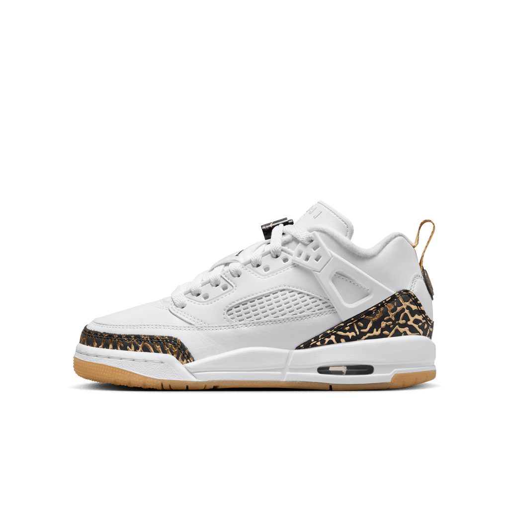 Big Kids' Jordan Spizike Low "Metallic Gold"