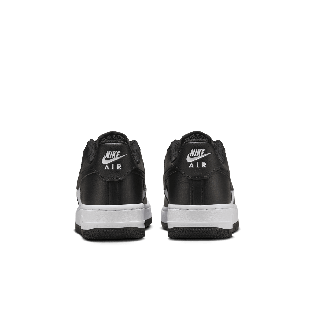 Big Kids' Nike Air Force 1 "Black White Mesh"