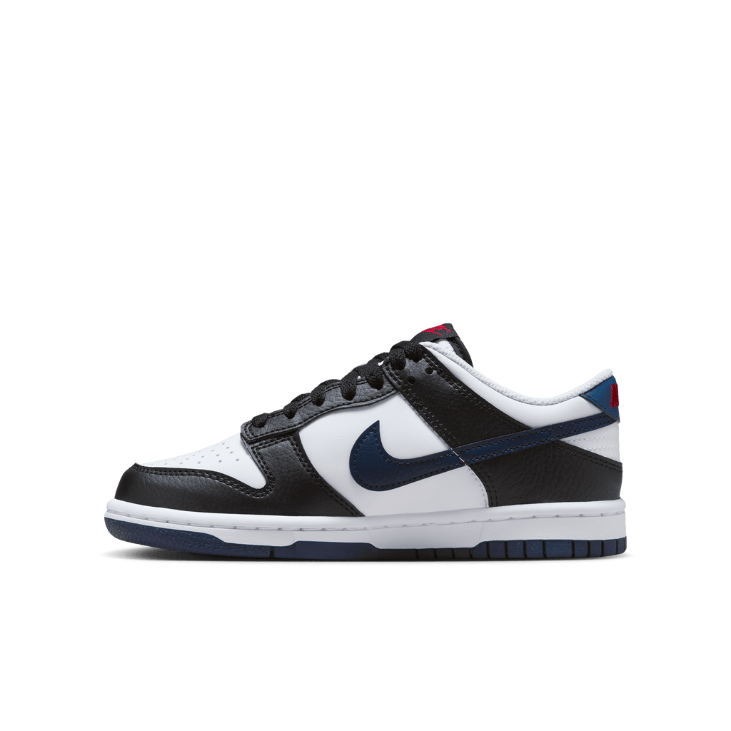 Big Kids' Nike Dunk Low "Team USA /Black Midnight Navy"