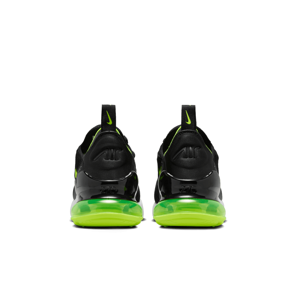 Big Kids' Nike Air Max 270 "Black Lightning Volt"