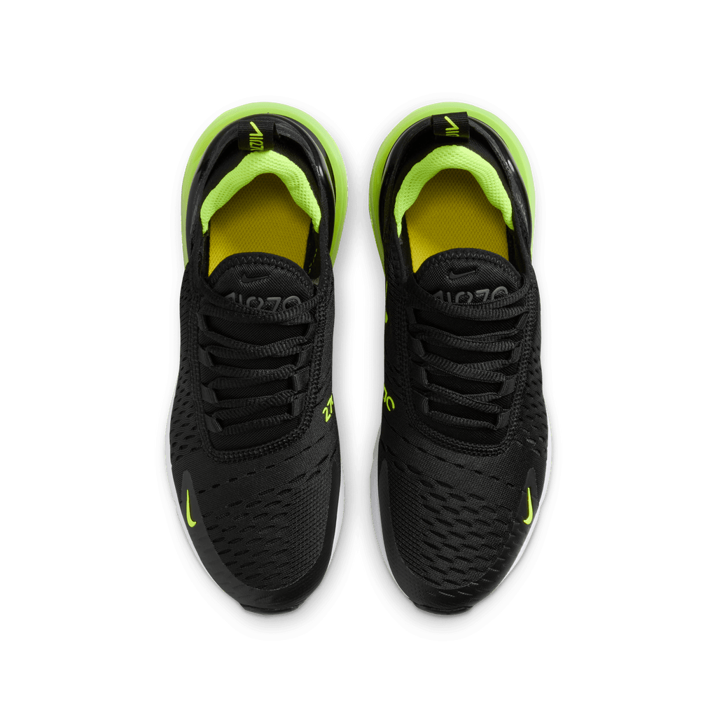 Big Kids' Nike Air Max 270 "Black Lightning Volt"