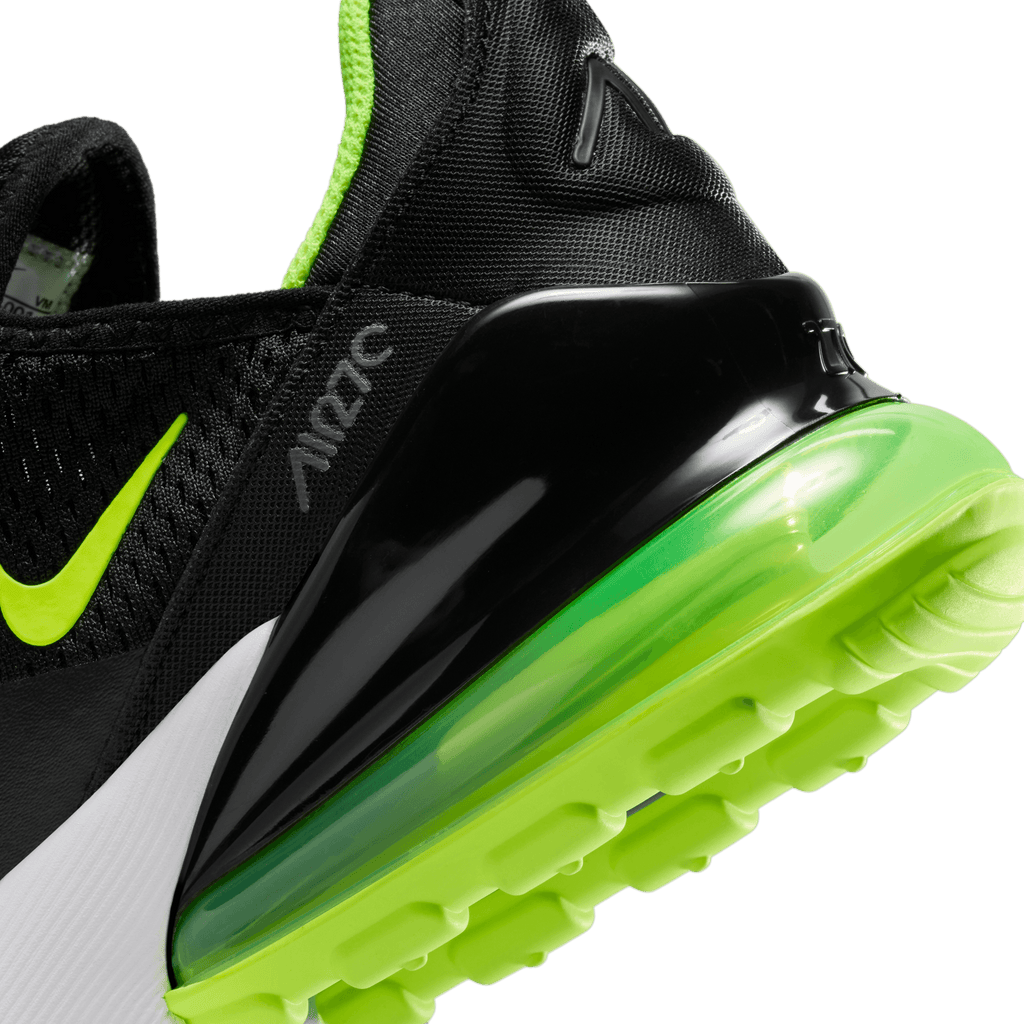 Big Kids' Nike Air Max 270 "Black Lightning Volt"