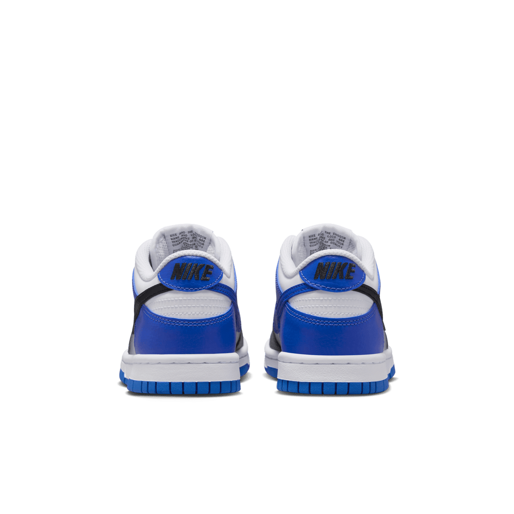 Big Kids' Nike Dunk Low "Game Royal White Black"