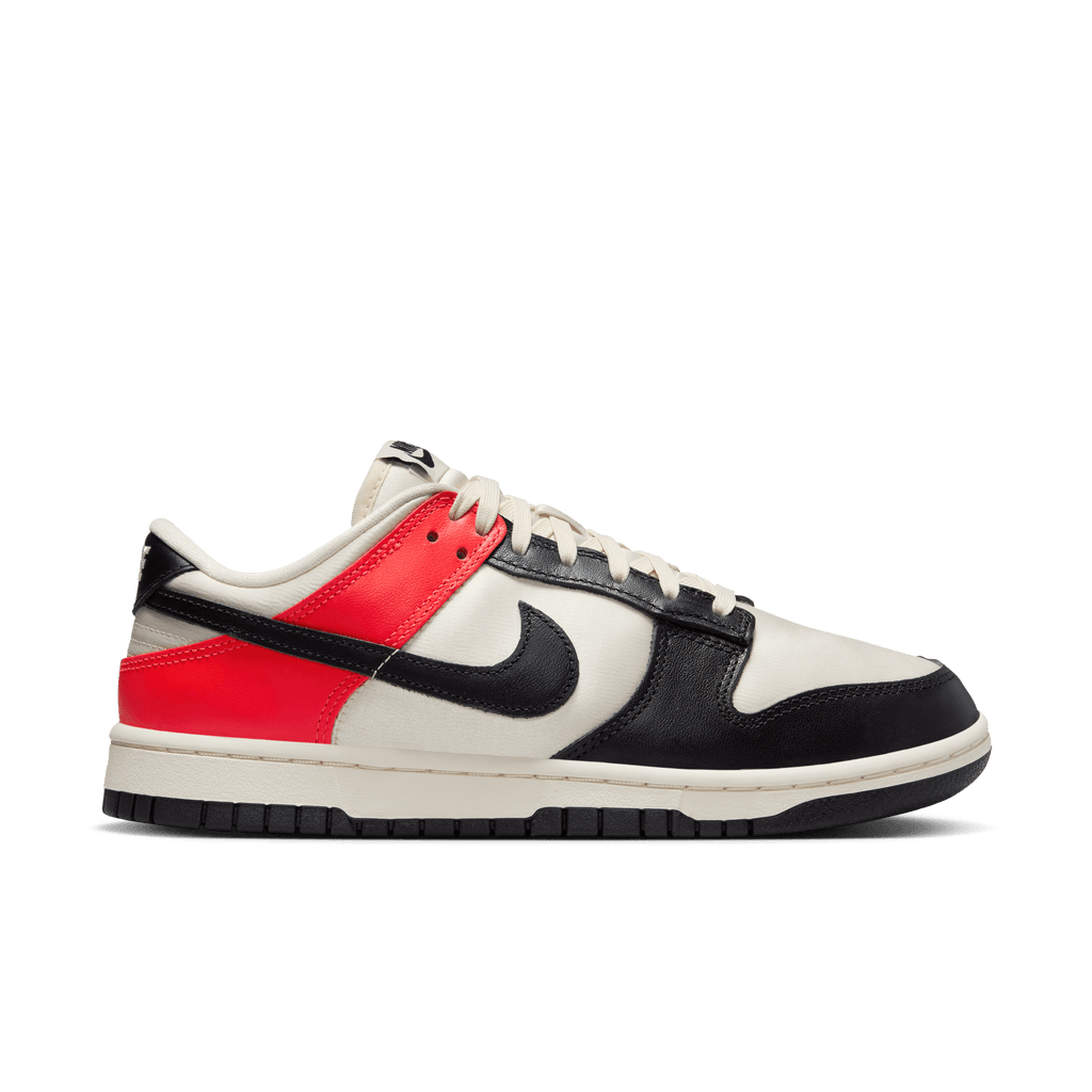 Women's Nike Dunk Low SE " Black Toe Bright Crimson"