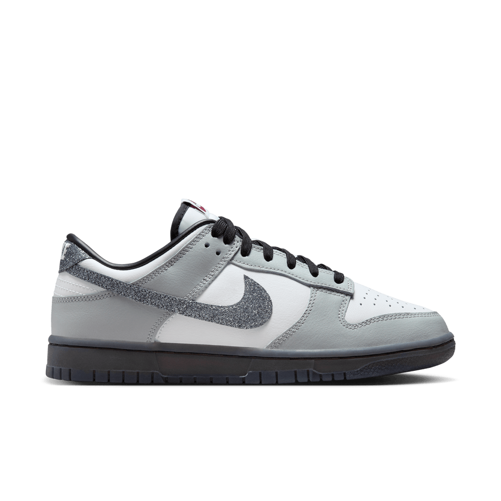 Women's Nike Dunk Low LX "Glitter Swoosh Smoke Grey"