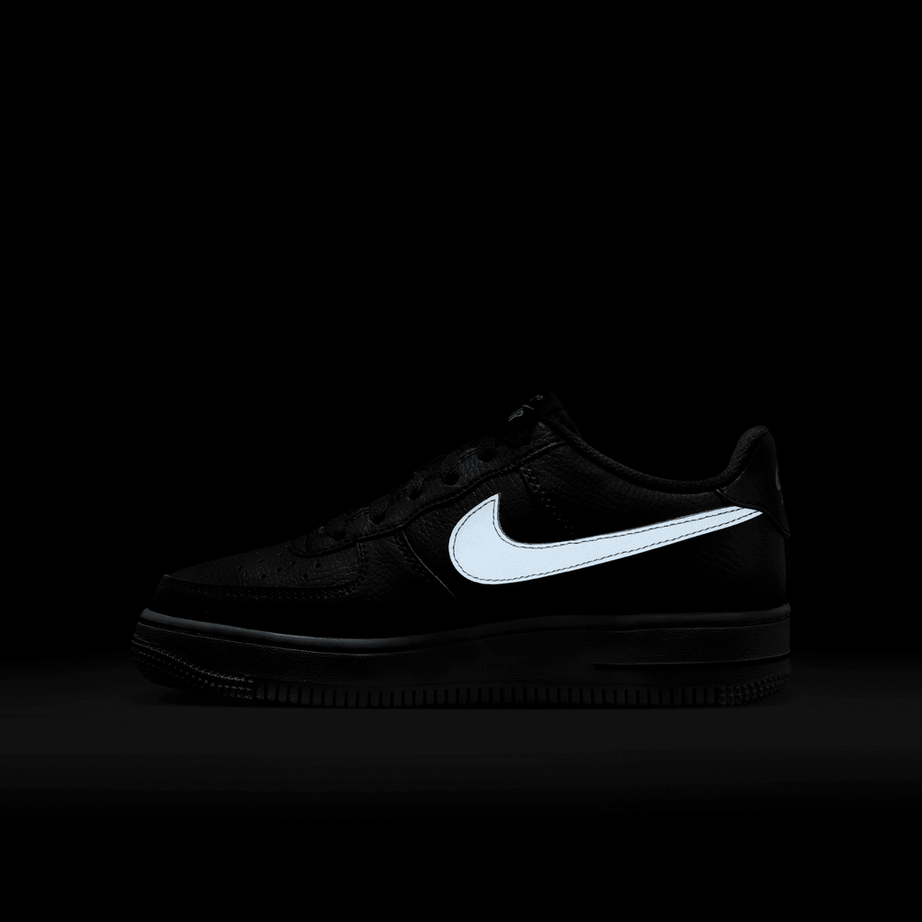 Big Kids' Nike Air Force 1 "Black Wolf Grey"