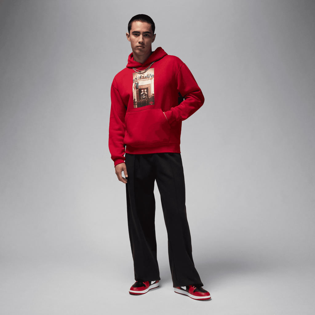 Men's Jordan Jumpman Fleece Pullover Hoodie "Chimney"