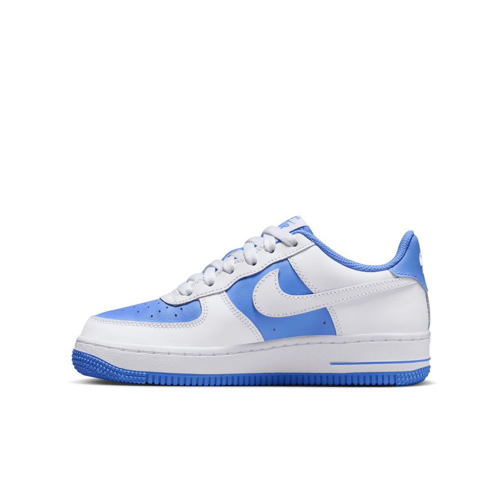 Big Kids' Nike Air Force 1 BG "White Light Blue"