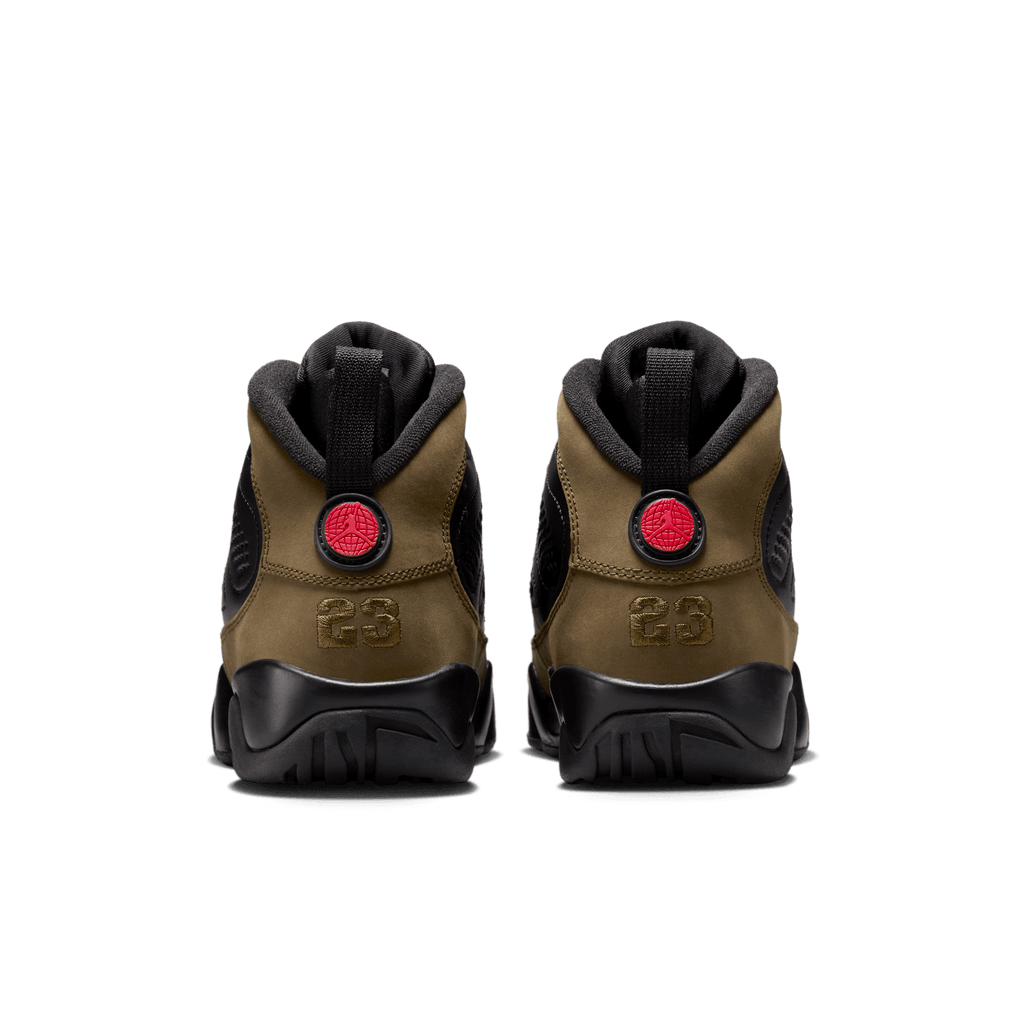 Big Kids' Air Jordan 9 Retro "Olive"