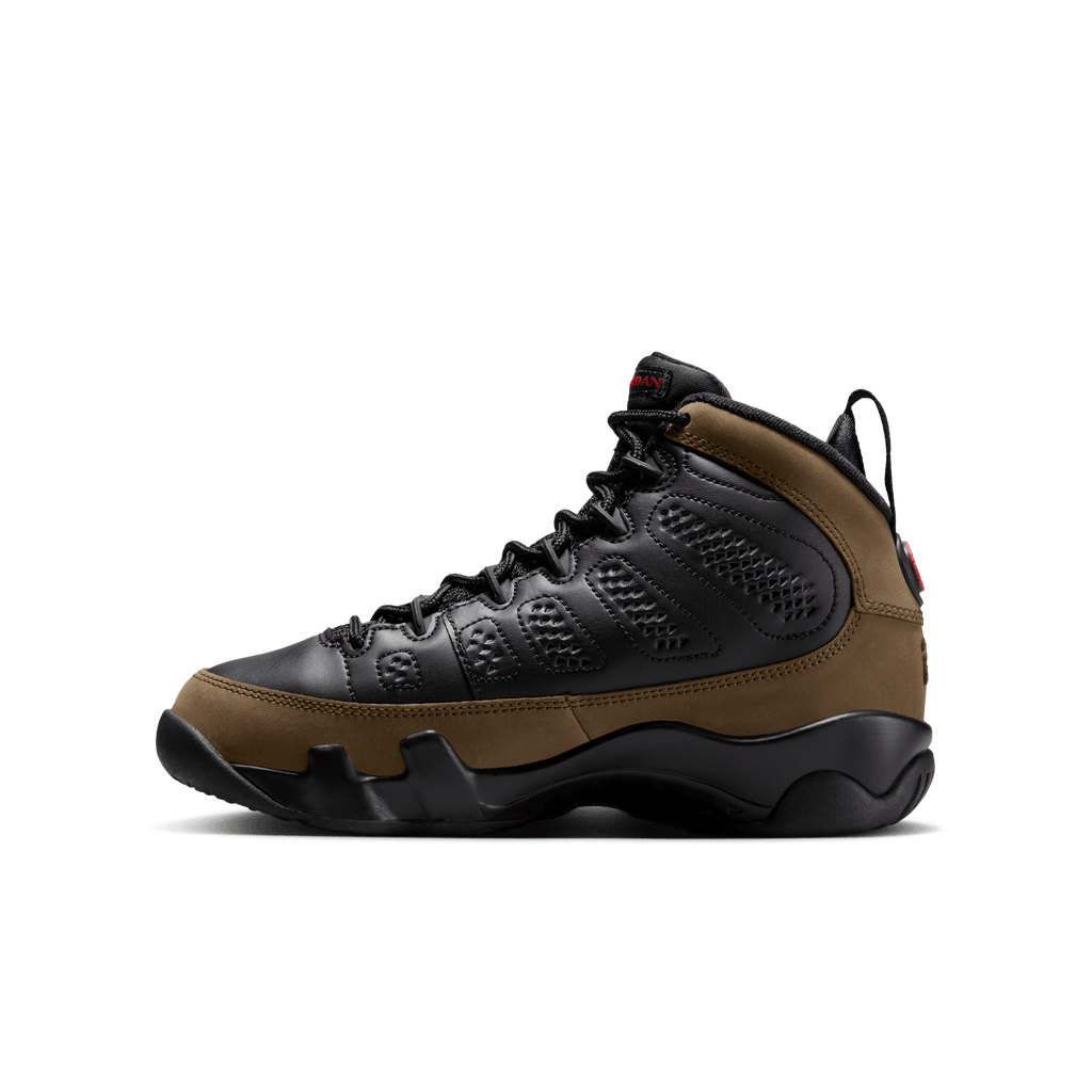 Big Kids' Air Jordan 9 Retro "Olive"