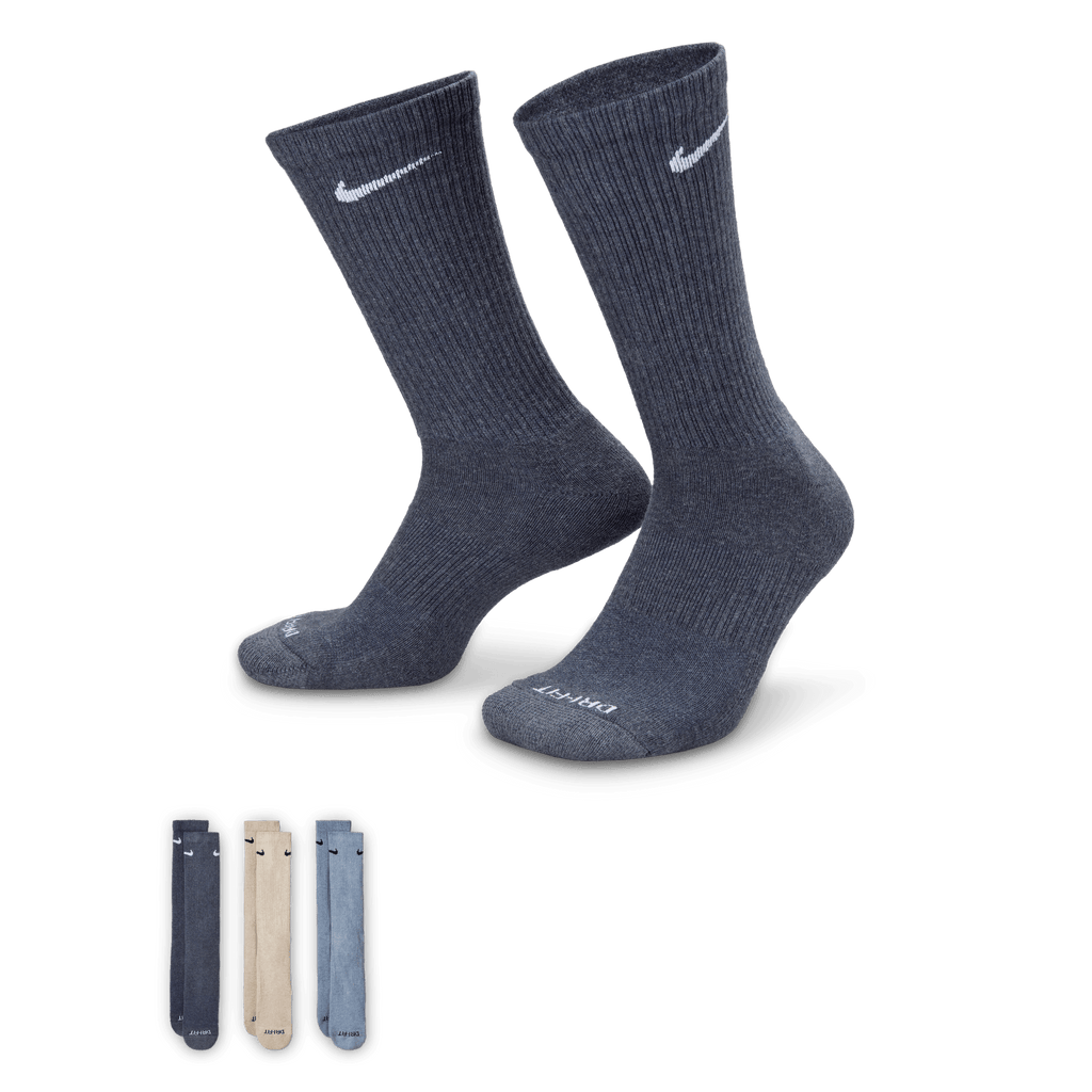 Nike Everyday Plus Cushioned Training Crew Socks (3 Pairs) "Unisex"