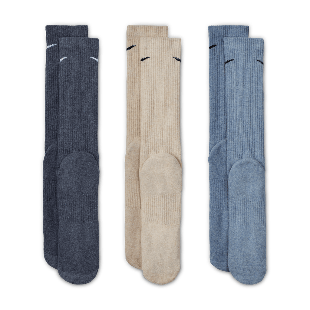 Nike Everyday Plus Cushioned Training Crew Socks (3 Pairs) "Unisex"