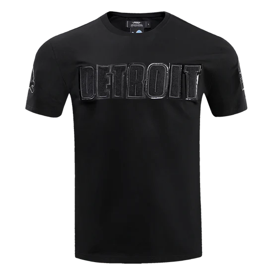 Men's Pro Standard Detroit Lions Triple Black SJ Tee