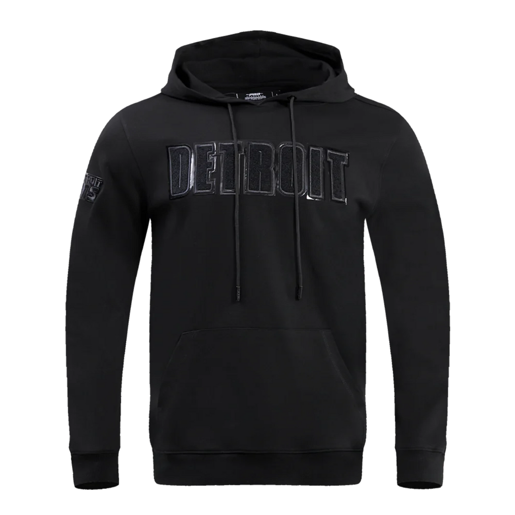 Men's Pro Standards Detroit Lions NFL Hoodie "Triple Black"