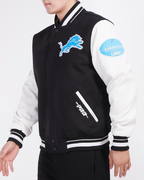 Men's Pro Standards Detroit Lions Letterman Jacket