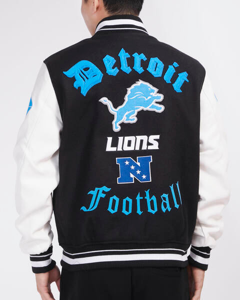 Men's Pro Standards Detroit Lions Letterman Jacket