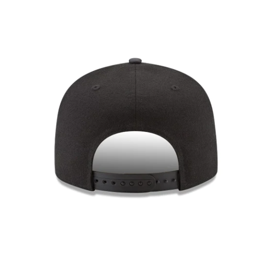 Green Bay Packers New Era Black and White 9FIFTY Snapback