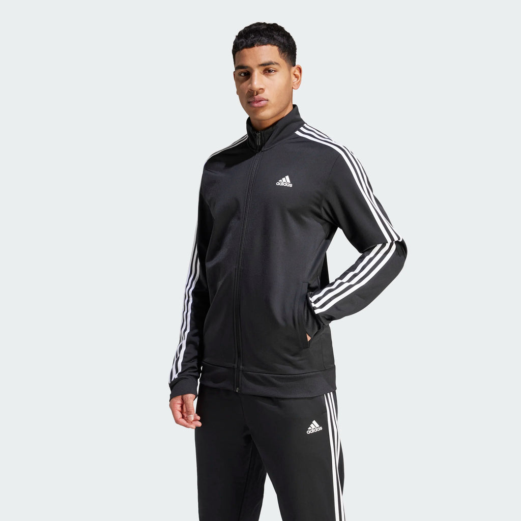 Men's Adidas Essentials Warm-Up 3-Stripes Track Jacket