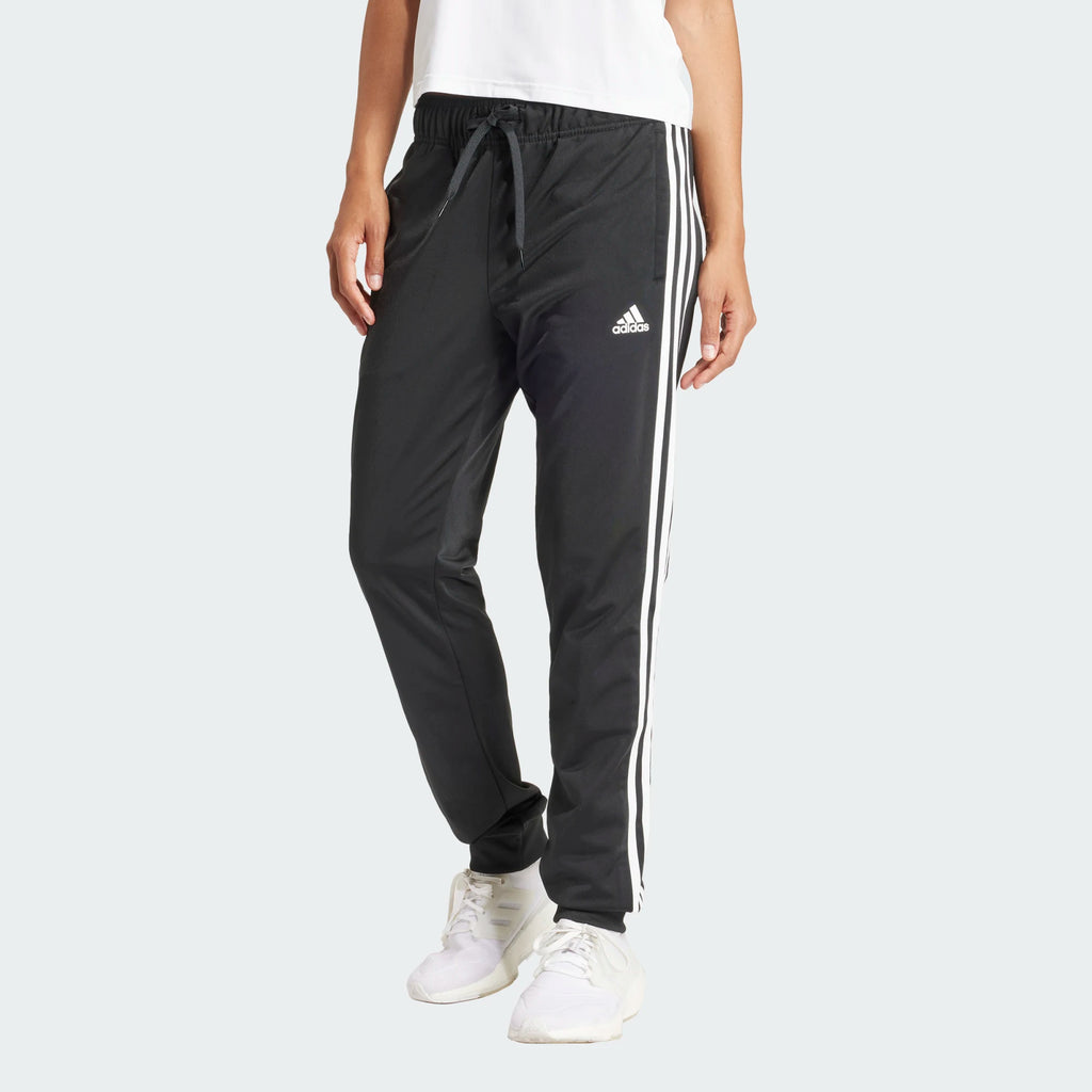 Women's Adidas Essentials Warm-Up Slim Tapered 3-Stripes Track Pants