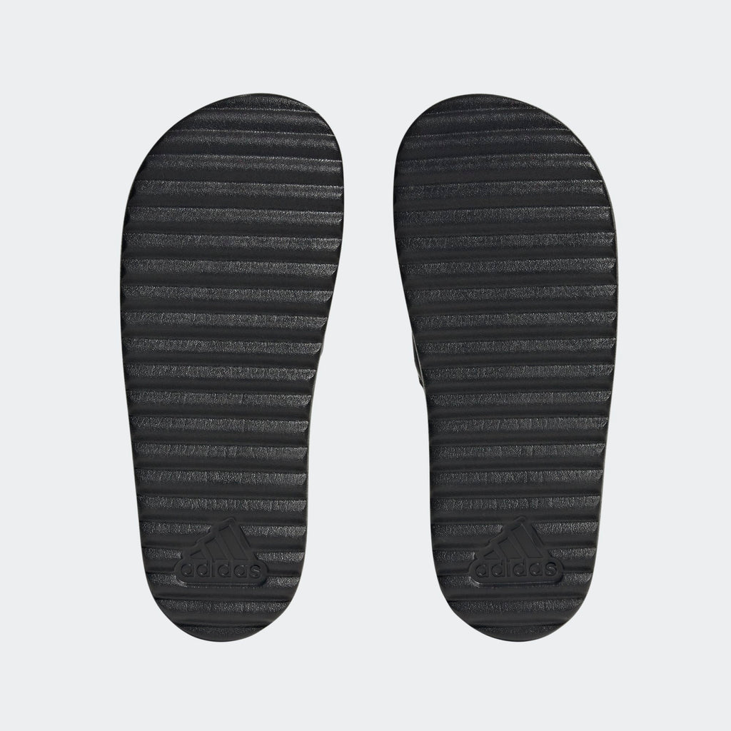 Women's Adidas Adilette Platform Slides "Core Black"