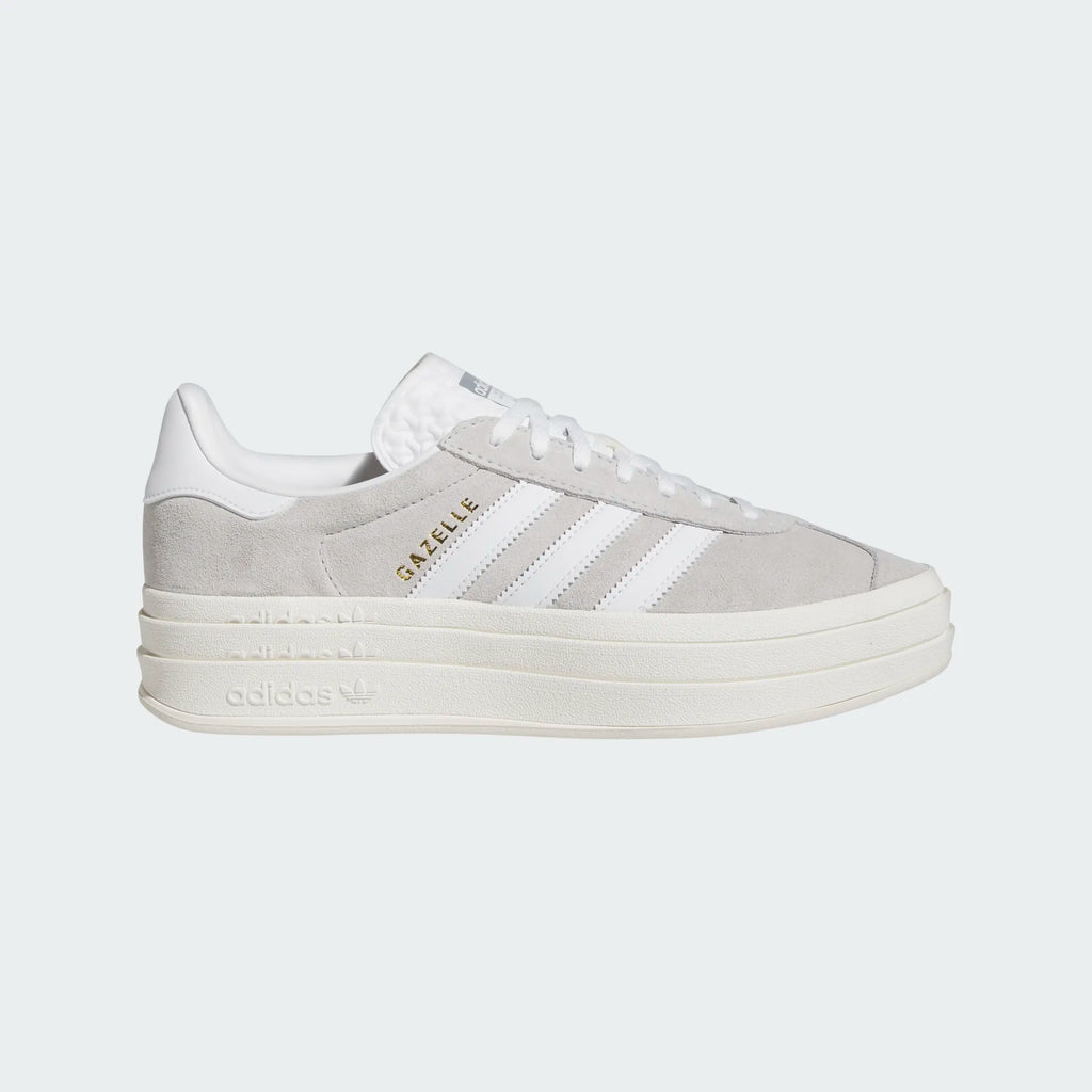 Women's Adidas Gazelle Bold "Grey White"