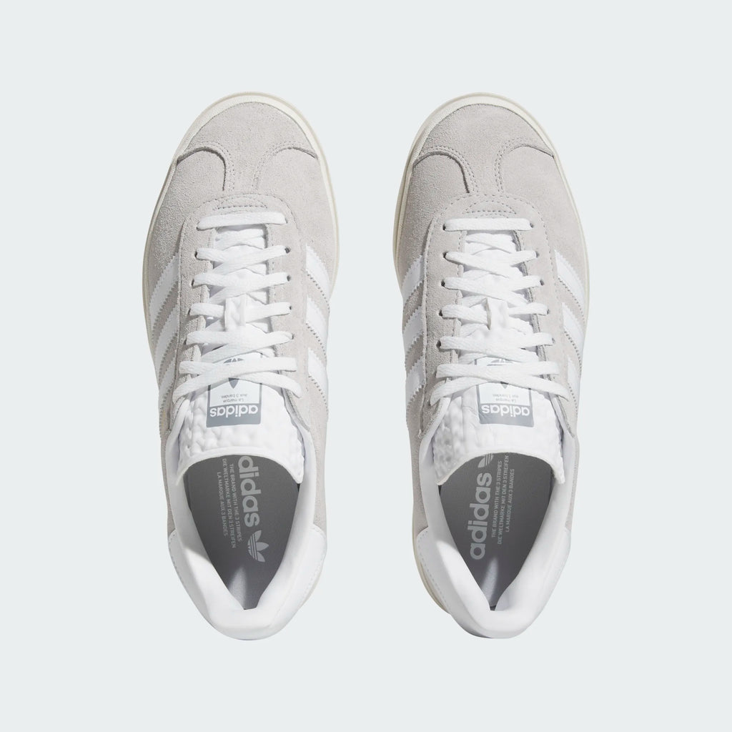 Women's Adidas Gazelle Bold "Grey White"