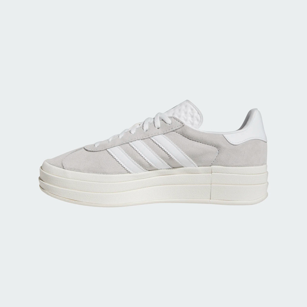 Women's Adidas Gazelle Bold "Grey White"