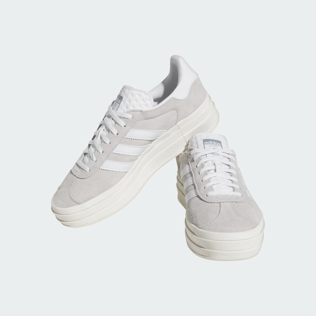 Women's Adidas Gazelle Bold "Grey White"