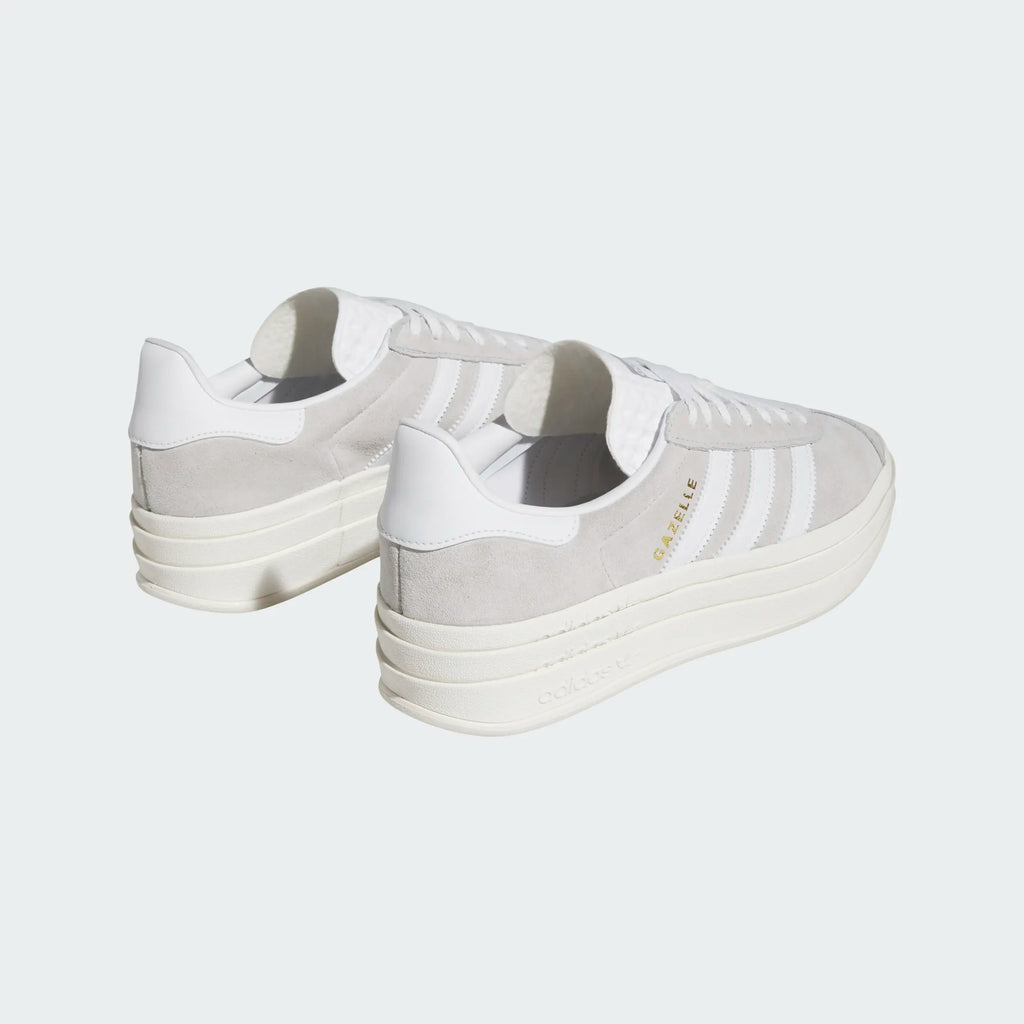 Women's Adidas Gazelle Bold "Grey White"